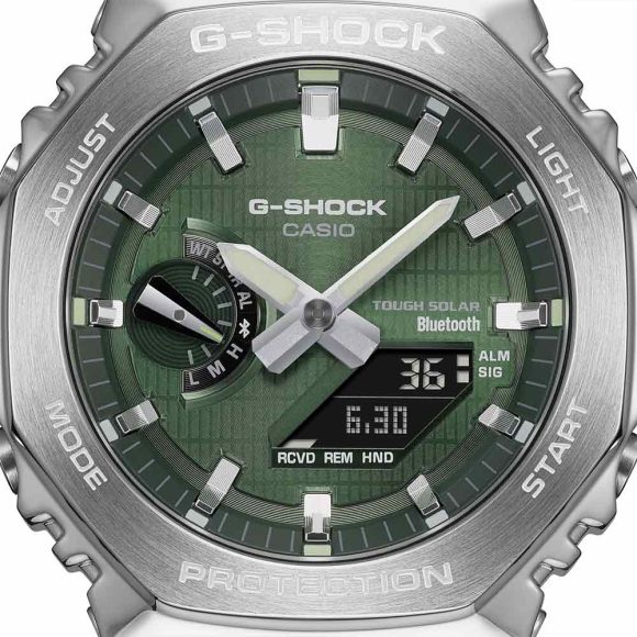 orologio multifunzione uomo Casio G-Shock GBM-2100A-1A3ER - immagine 3