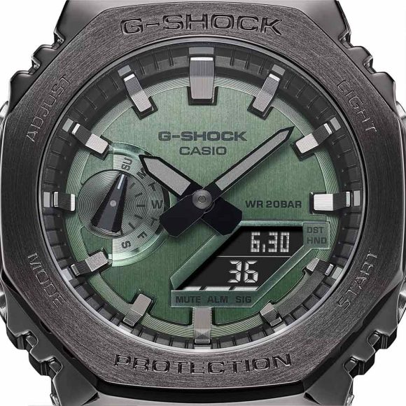 orologio multifunzione uomo Casio G-Shock GM-2100B-3AER - immagine 3